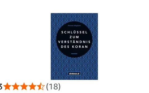 Buchcover "Schlüssel zum Verständnis des Koran" von Kerem Adıgüzel. Ein Schlüssel öffnet Türen, so wie der Koran uns den Weg zu Allahs Worten weist, beginnend mit Surah Al-Hamd.