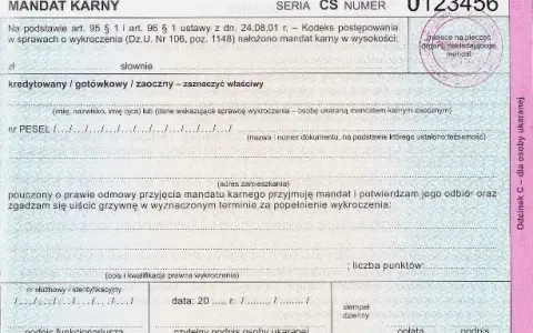 Mandat za holowanie: Kwoty, zasady i jak uniknąć kary