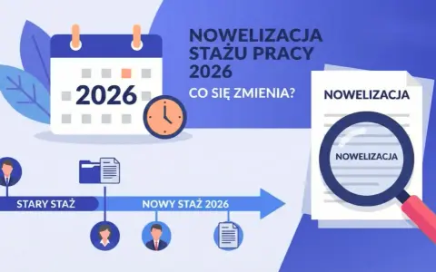 Staż pracy 2026: Co się wlicza? Zlecenie i JDG zmienią Twoje prawa!
