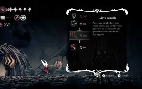 En este **Hollow Knight guía**, la Pequeña Lave cuesta 500 geodas. ¡Podría abrir un camino sagrado!