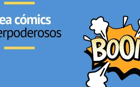 Ideas para hacer un cómic de superpoderosos. ¡BOOM!