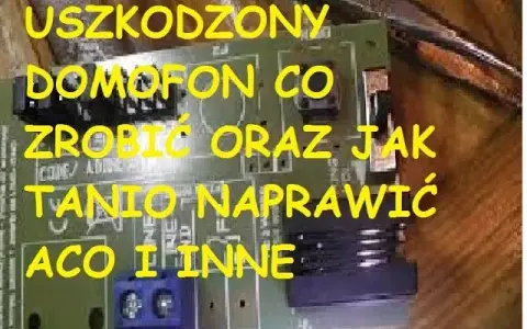 Domofon nie otwiera drzwi? Rozwiąż problem! Kody, awarie, naprawy