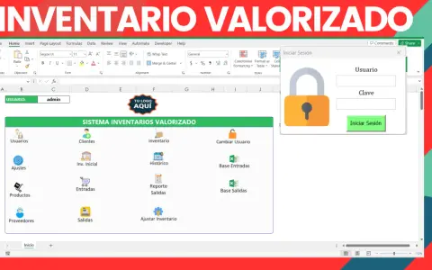 Sistema de inventario valorizado con inicio de sesión, que es kardex. Permite gestionar usuarios, clientes, inventario, entradas, salidas y reportes.