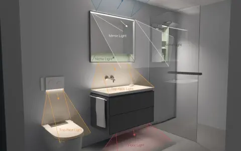 Iluminación de baño: Guía experta para seguridad, lúmenes y diseño