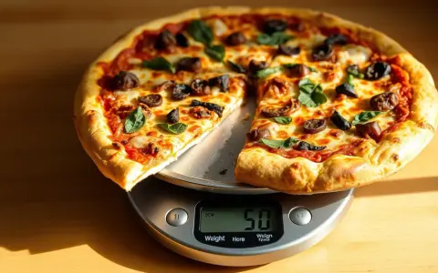 Ile waży pizza 40 cm? Zaskakujące różnice w wadze i dodatkach