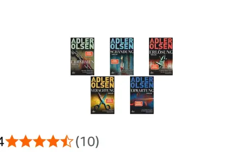 Jussi Adler-Olsen: Sonderdezernat Q Reihenfolge & alle Bücher