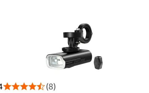 Mocna lampka rowerowa Magicshine EVO 1300 z pilotem, gotowa na nocne wyprawy.