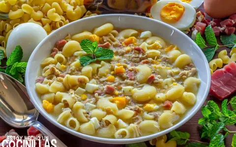 Sopa de picadillo con fideos: receta tradicional y trucos de abuela