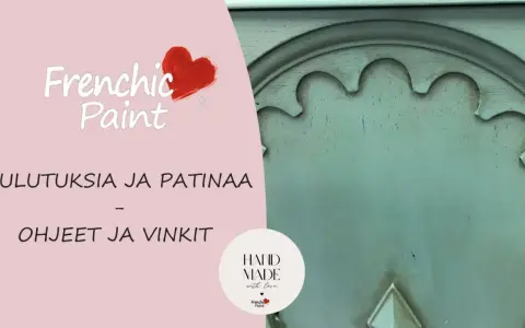 Skapa en vacker shabby chic-stil med Frenchic Paint. Tips för att måla möbler med charm och patina.