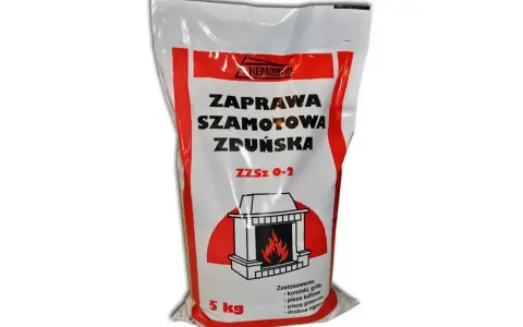 Worek zaprawy szamotowej zduńskiej. Dowiedz się, ile schnie zaprawa szamotowa, by prawidłowo wykonać prace.