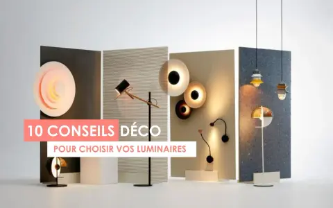 Collection de luminaires modernes, du lampadaire au suspension, pour un éclairage électrique design.