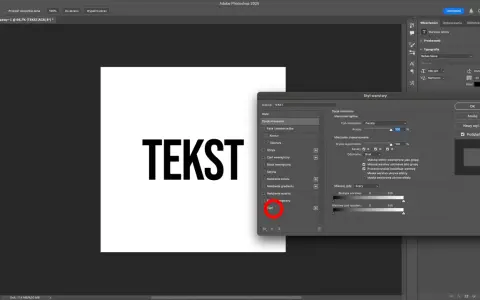 Opanuj tekst w Photoshopie: Edycja, efekty i triki