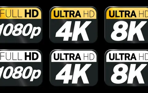 Full HD, Ultra HD 4K och 8K. Vad betyder HD? Bilden visar olika upplösningar för video.