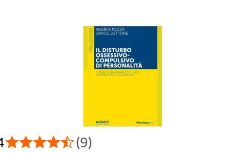 Copertina del libro "Il disturbo ossessivo-compulsivo di personalità", con autori Pozza e Dettore. Analizza teoria, clinica e intervento.