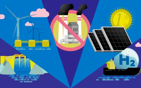 Portugal setzt auf erneuerbare Energien: Windkraft, Wasserkraft, Solarenergie und Wasserstoff.