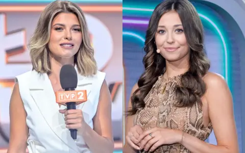 Dwie prezenterki TVP 2. Jedna z mikrofonem, druga w sukience wężowej. Jak wysłać zgłoszenie do programu?