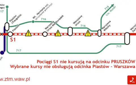 SKM S1 Warszawa Zachodnia: Z którego peronu odjeżdża? Sprawdź!
