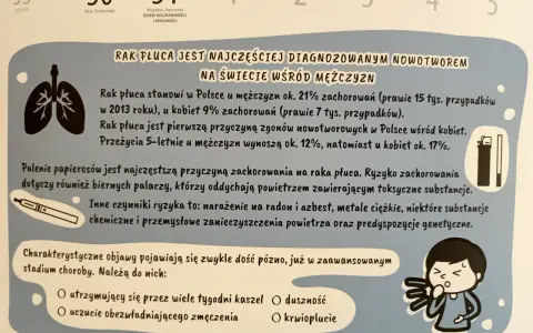 Ilustracja przedstawia symbol płuc, papierosa elektronicznego i sylwetkę kaszlącej osoby.
