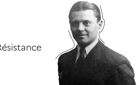 Portrait de Jean Moulin, figure emblématique de la Résistance, dont la mort fut un sacrifice pour la France.