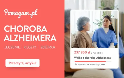 Choroba Alzheimera to demencja, która dotyka wielu osób. Na Pomagam.pl trwa zbiórka na walkę z nią.