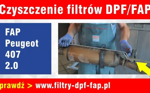 Peugeot 407 2.0 HDi FAP: Czy masz filtr? Jak sprawdzić i co dalej?