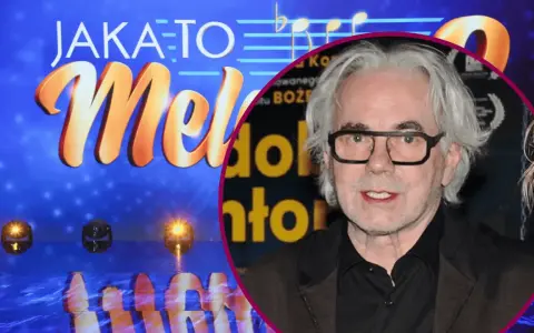 Robert Janowski w kadrze z programu "Jaka to melodia?".