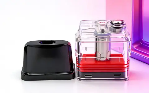 Componentes de un Vaporesso, listo para cambiar la resistencia.