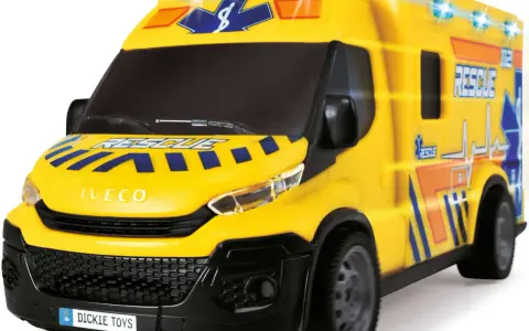 Żółta karetka zabawka – idealny wybór dla małych ratowników