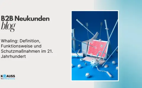 Ein Computer wird von Pfeilen und Waffen angegriffen. Die Bedeutung von Whaling im 21. Jahrhundert wird thematisiert.