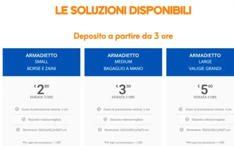 Deposito bagagli stazione: la guida smart per viaggiare senza peso