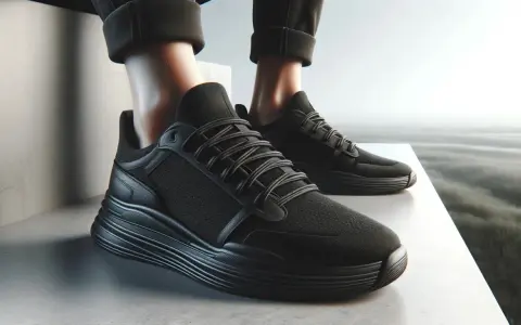 Un outfit moderno con zapatillas negras hombre, perfectas para cualquier aventura.