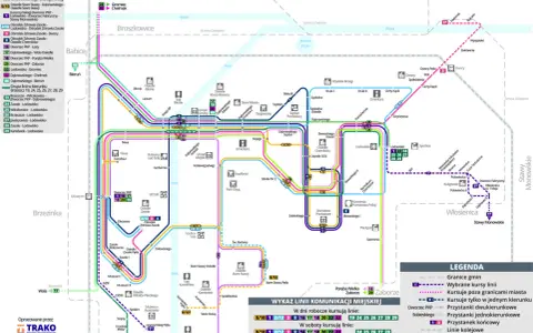 Schemat linii komunikacji miejskiej MZK Oświęcim. Znajdziesz tu rozkład jazdy MZK Oświęcim, linie autobusowe i ich trasy.