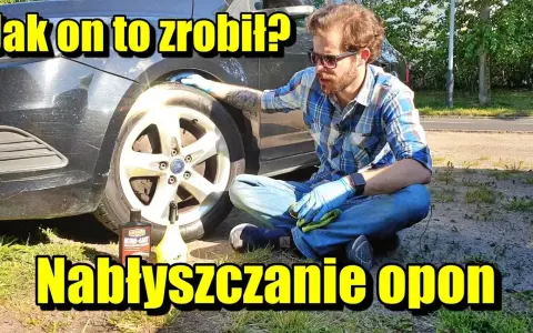 Nabłyszczanie opon domowym sposobem: gliceryna i tanie triki