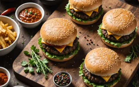 Jakie mięso na burgery? Sekret soczystości i smaku!