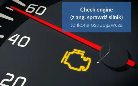 Kontrolka "Check engine" świeci, silnik pracuje, ale auto po wrzuceniu biegu nie jedzie.