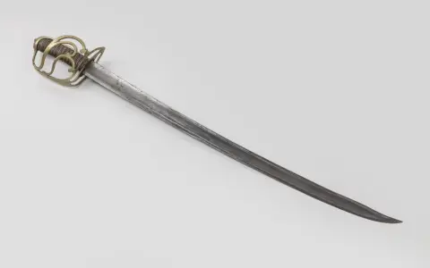 Sabre ancien, poignée ouvragée, lame gravée "Vaincre ou mourir". Une pièce pour une estimation sabre ancien.