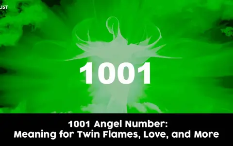 Anioł numer 1001 niesie 1001 znaczenie, symbolizując nowe początki i duchowe przebudzenie.