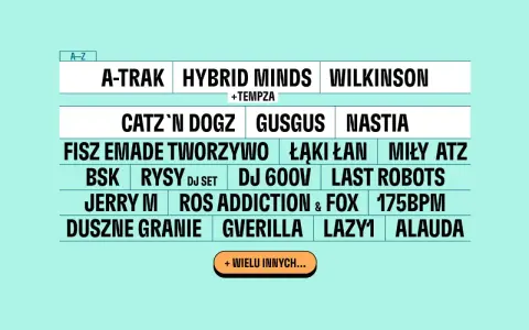 Lineup festiwalu: A-Trak, Hybrid Minds, Wilkinson, Catz'n Dogz, GusGus, Nastia, Fisz Emade Tworzywo, Łąki Łan, Miły Atz, BSK, Rysy, DJ 600V, Last Robots, Jerry M, Ros Addiction & Fox, 175bpm, Duszne Granie, Gverilla, Lazy1, Alauda i wielu innych.