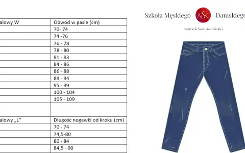 Rozmiar 48 męski spodnie – jak dobrać idealne wymiary i marki