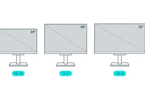 Jak wybrać idealny rozmiar monitora dla Twoich potrzeb?