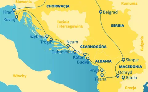 Jak długo trwa podróż autokarem do Albanii? Czas przejazdu z Polski