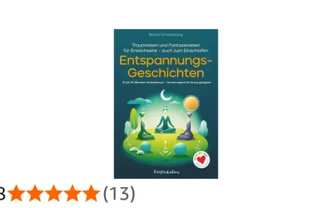 Entspannungsgeschichten für Erwachsene: Drei Figuren meditieren unter Mond und Sonne. Ideal zum Einschlafen.