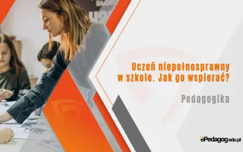 Nauczycielka wspiera uczniów, omawiając różne rodzaje niepełnosprawności. Edukacja włączająca jest kluczowa.