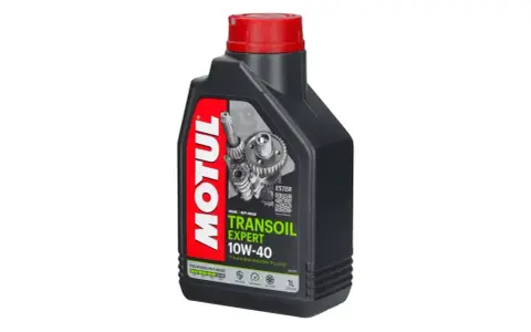 Olej Motul Transoil Expert 10W-40. Technosynthese, czyli półsyntetyk, dla skrzyni biegów.