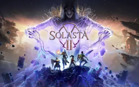 Un grupo de aventureros se enfrenta a una entidad sombría en el mundo de Solasta 2.