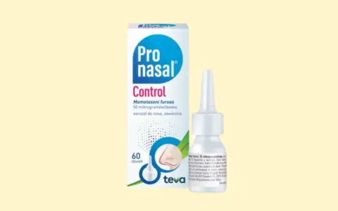 ProNasal Control – skuteczny aerozol do nosa bez recepty, który przynosi ulgę w objawach alergii.
