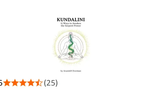 Grafika przedstawia schematyczne ciało człowieka w pozycji medytacyjnej, przez które wije się zielony wąż. Tytuł "KUNDALINI co to" sugeruje, że obraz wyjaśnia tę koncepcję.