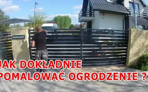 Jak skutecznie pomalować ocynkowane ogrodzenie, aby uniknąć problemów