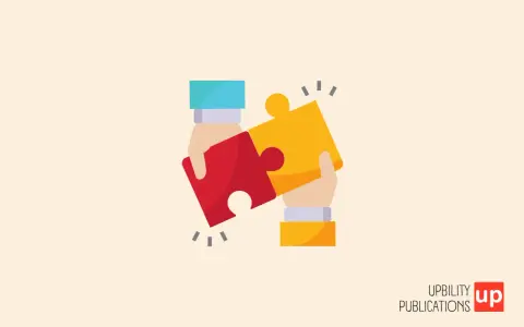 Due mani uniscono due pezzi di un puzzle, rosso e giallo. Un'immagine che sembrava autismo invece, ora rappresenta la collaborazione.