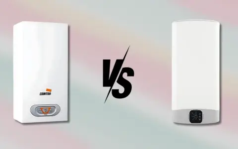 Comparativa: calentador de gas o eléctrico. Dos modelos modernos, uno de Cointra y otro de Ariston, listos para calentar tu hogar.